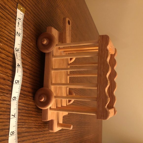 Wooden train set - Picture 5 of 9